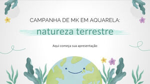 수채화 흙빛 자연 MK 캠페인