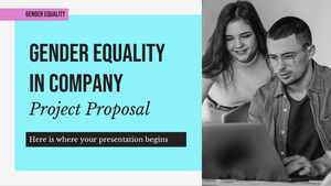 Proposta de Projeto Igualdade de Gênero na Empresa