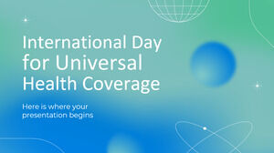 Journée internationale de la couverture sanitaire universelle