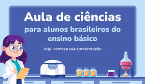 브라질 초등학생을 위한 과학 과목 수업