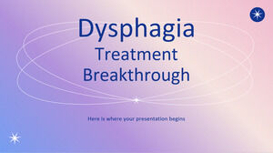 Dysphagia Treatment Breakthrough