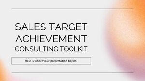 Kit de herramientas de consultoría para el logro de objetivos de ventas