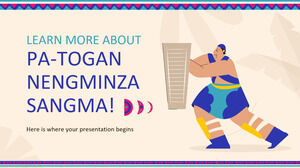 Learn More About Pa-Togan Nengminza Sangma!