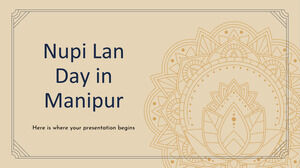วัน Nupi Lan ในมณีปุระ