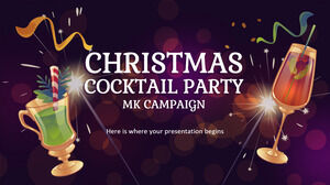 Рождественская коктейльная вечеринка Кампания MK