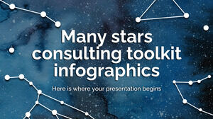 Infografice din set de instrumente de consultanță Many Stars