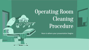 Procedura czyszczenia sali operacyjnej
