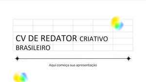 CV brazylijskiego copywritera
