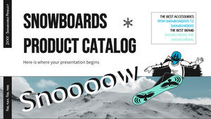 Catálogo de productos de tablas de snowboard