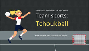 Materia di educazione fisica per le scuole superiori - Sport di squadra: Tchoukball
