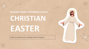 Religie Materia pentru gimnaziu: Paștele creștin