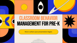 Managementul comportamentului la clasă pentru pre-K