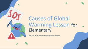 Causes of Global Warming Lesson for Elementary