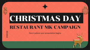 Кампания Рождественского ресторана MK