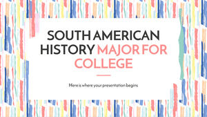 Специальность по истории Южной Америки для колледжа