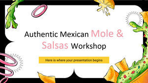 Authentic Mexican Mole and Salsas Workshop