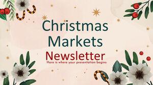 Newsletter Piețele de Crăciun
