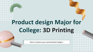 Design produs pentru facultate: imprimare 3D