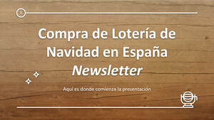 Biuletyn zakupowy hiszpańskiej loterii świątecznej