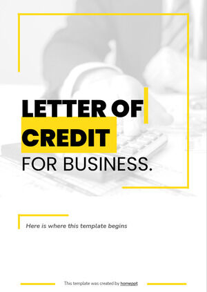 Surat Kredit untuk Bisnis