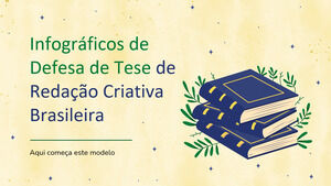 Brezilya Yaratıcı Yazarlık Tezi Savunma İnfografikleri