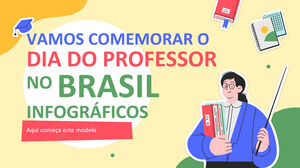 Vamos comemorar o Dia do Professor no Brasil Infográficos
