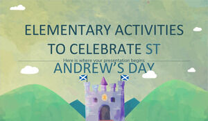 Elementare Aktivitäten zur Feier des St Andrew's Day