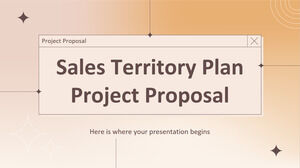 Proposta di progetto del piano territoriale di vendita