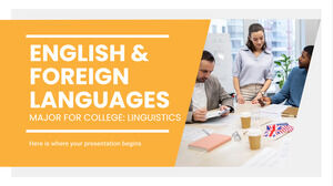 Englisch & Fremdsprachen Major für College: Linguistik