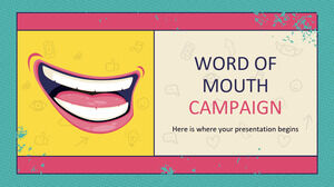 Word of Mouth Campaign