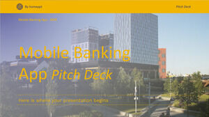 Plate-forme de présentation de l'application de banque mobile