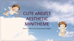 Minitema estetico Cute Angels