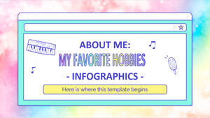 Despre mine: Hobby-urile mele preferate Infografice