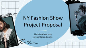 Propuesta de proyecto de desfile de moda de Nueva York