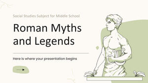 Materia de estudios sociales para la escuela secundaria: mitos y leyendas romanas