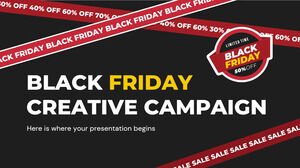 Black Friday Creative Campaign