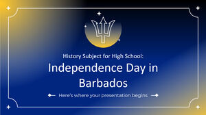 고등학교 역사 과목: 바베이도스 독립기념일