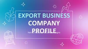 Profilo dell'azienda commerciale di esportazione