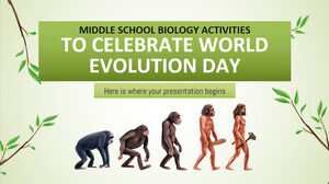 Attività di biologia della scuola media per celebrare la Giornata mondiale dell'evoluzione