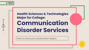 Health Sciences & Technologies Major for College: Communication Disorder Services