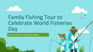 Tour familiar de pesca para celebrar el Día Mundial de la Pesca