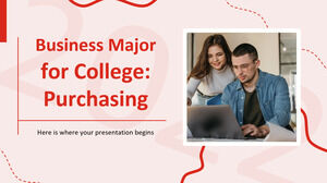 Jurusan Bisnis untuk Perguruan Tinggi: Pembelian