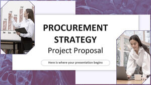 Propozycja projektu strategii zamówień publicznych