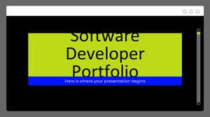 Softwareentwickler-Portfolio