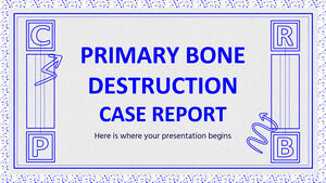 Caso clinico di distruzione ossea primaria