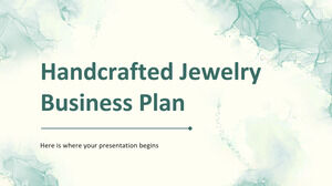 Plano de negócios de joias artesanais