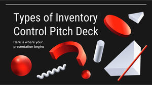 Tipuri de control al inventarului Pitch Deck