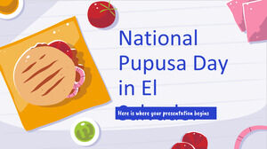National Pupusa Day in El Salvador
