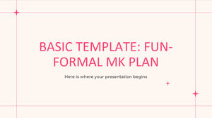 النموذج الأساسي: خطة MK الرسمية المرحة