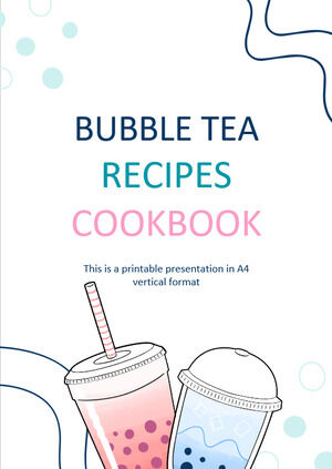 Livro de receitas de Bubble Tea